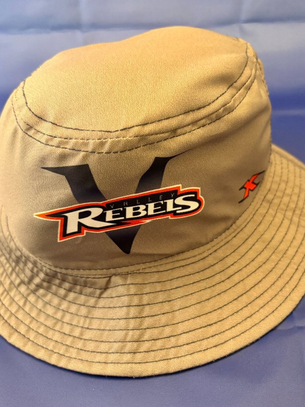 Valley Rebels FXR Bucket Hat Khaki Motocross Racing Powersports